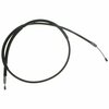 Raybestos OE Replacement; 68.88 Inch Cable Length/ 63.31 Inch Housing Length; Barrel End Type BC95741